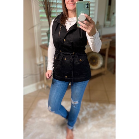 👖 Military Fur Lined Vest US L - Picture 5 of 6